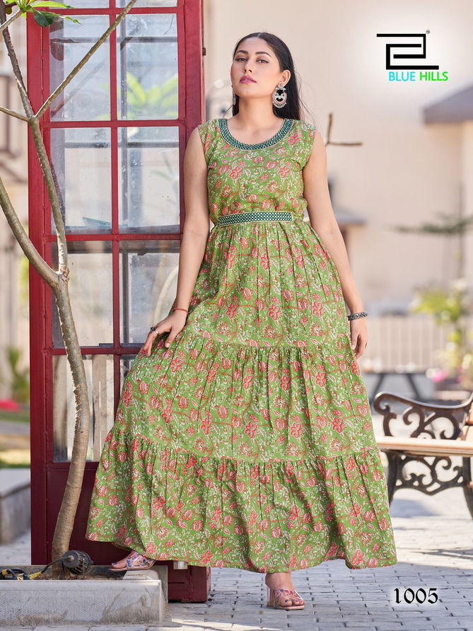 Sunshine Vol 20 By Blue Hills Anarkali Kurtis Catalog